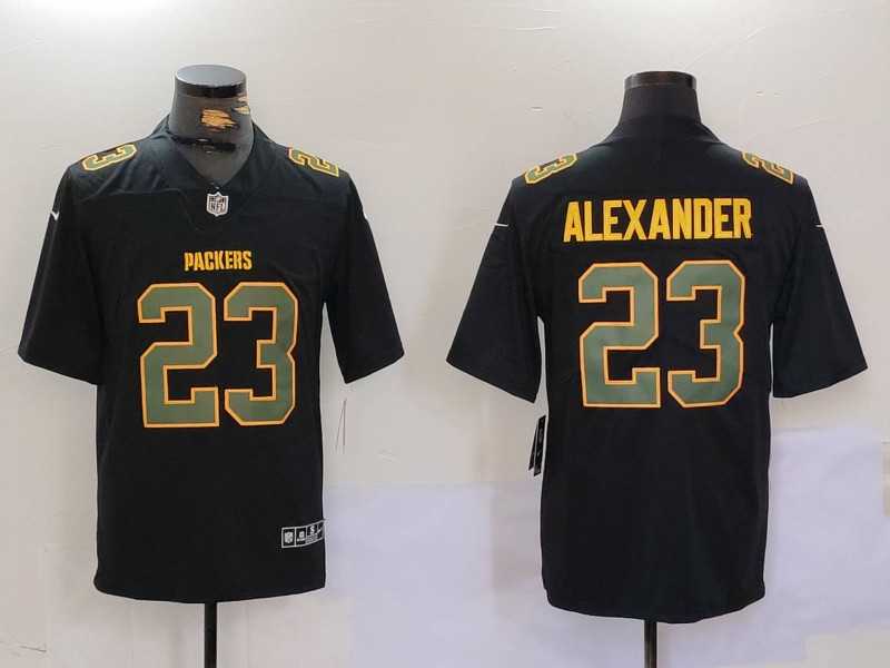 Men%27s Green Bay Packers #23 Jaire Alexander Limited Black Fashion Vapor Jersey Dzhi->houston texans->NFL Jersey